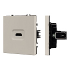 ARL NOBE Розетка HDMI софт-тач кашемир SCT-MHD1-SFPL-CA (Arlight, -) Lednikoff