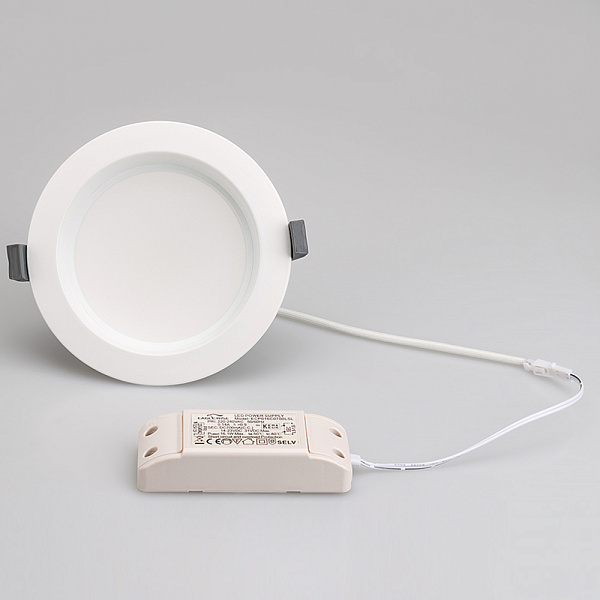 Светильник IM-145WH-Cyclone-14W Warm White (Arlight, Металл) Lednikoff