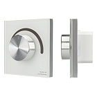 Панель SMART-P98-DIM-G-IN White (230V, 1.5A, 0/1-10V, Rotary, 2.4G) (Arlight, Стекло) Lednikoff