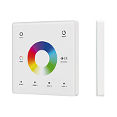 INTELLIGENT ARLIGHT Сенсорная панель SMART-RF-801-11-1G-4SC-RGBW белый (3V, 2.4G) накладная (IARL, IP20 Пластик, 5 лет)