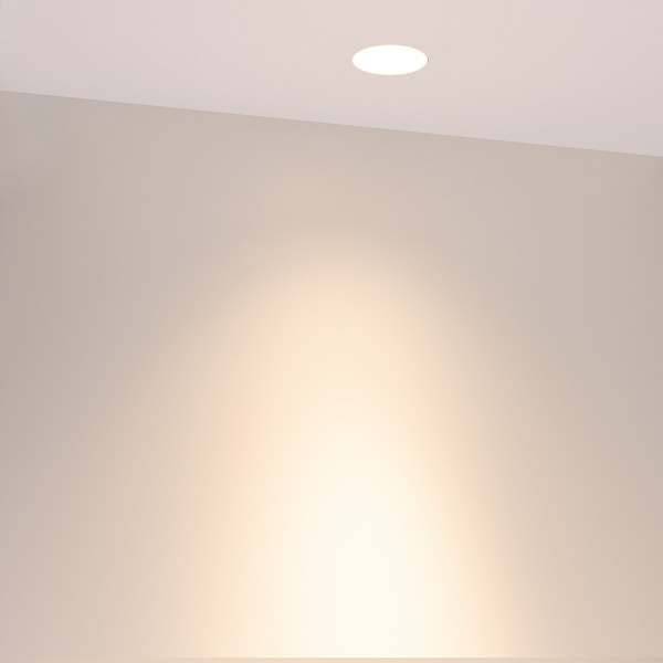 Светильник MS-ARADO-TRIMLESS-R65-9W Warm3000 (WH-WH, 24 deg, 230V) (Arlight, IP20 Металл, 5 лет) Lednikoff