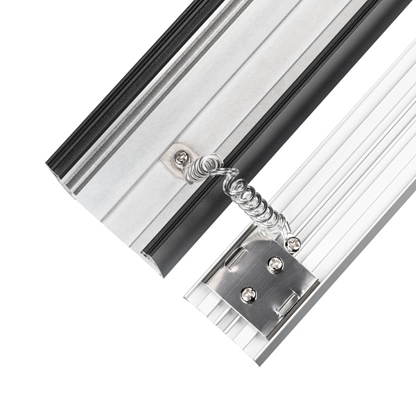 Профиль LINE-5075-U-HONEYCOMB-2000 BLACK (Arlight, Алюминий) Lednikoff