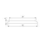 Экран LINE-3560-BENT-SIDE-2M OPAL (Arlight, -) Lednikoff