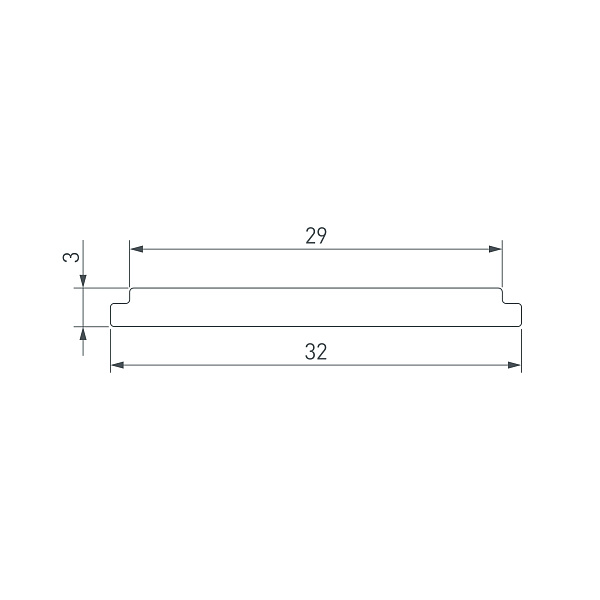 Экран LINE-3560-BENT-SIDE-2M OPAL (Arlight, -) Lednikoff