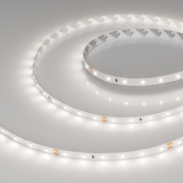 Светодиодная лента RT-A60-8mm 24V Day5000 CRI98 (7.2 W/m, IP20, 2835, 5m) (Arlight, Открытый) Lednikoff