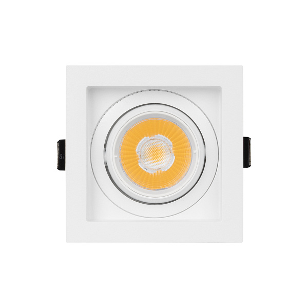 Светильник MS-VORTEX-BUILT-S90x90-12W Warm3000 (WH-WH, 20 deg, 230V) (Arlight, IP20 Металл, 5 лет) Lednikoff