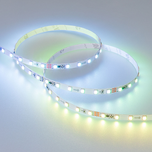 Светодиодная лента SPI-F72-7mm 24V RGB-PX6 (14.4 W/m, IP20, 3535, 5m) (Arlight, Открытый, IP20) Lednikoff