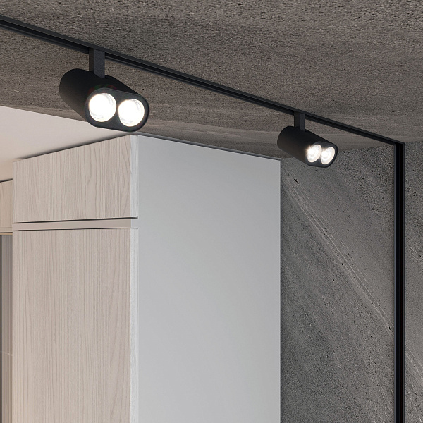 Светильник MAG-ORIENT-BLUM-12W Warm3000 (BK, 40 deg, 48V) (Arlight, IP20 Металл, 5 лет) Lednikoff