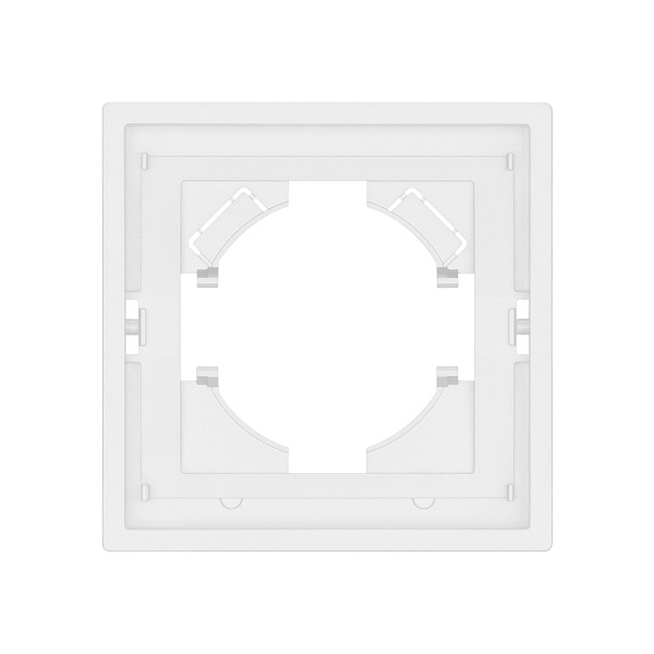 Рамка пластиковая FRM-TENDO-PL-1-WH (Arlight, Белый) Lednikoff