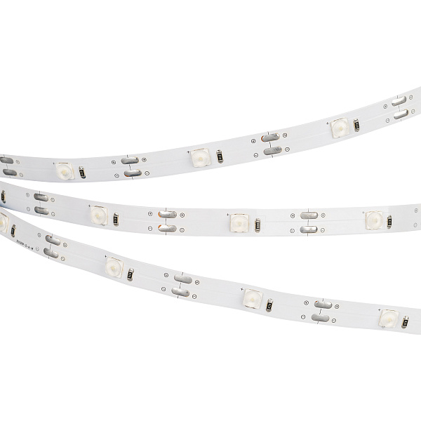 Светодиодная лента RT-5000-6060LENS-20-12V Warm2700 (10mm, 10W/m, IP20) (Arlight, Открытый) Lednikoff
