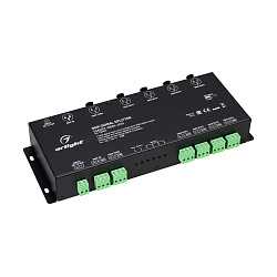 DMX-сплиттер SMART-DMX-4CH (12-36V, XLR3) (Arlight, IP20 Металл, 5 лет)