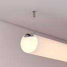Профиль с экраном SL-ROUND-D60-2500 ANOD+OPAL (Arlight, Алюминий) Lednikoff