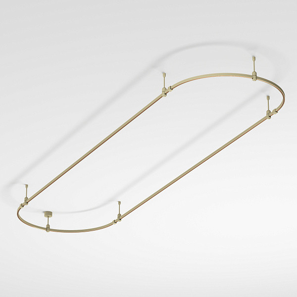 Основание ART-APRIORI-OVAL-ROD-200-3000x1000 (OG) (Arlight, IP20 Металл, 3 года)