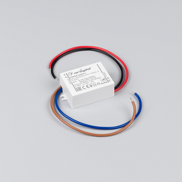 Блок питания ARJ-KE30300-PFC-TRIAC-A (9W, 300mA) (Arlight, IP44 Пластик, 5 лет) Lednikoff