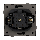 Механизм электрической розетки SCT-TENDO-MEU1-SFPL-BK (230V, 16A) (Arlight, Матовый черный) Lednikoff