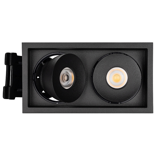 Светильник CL-SIMPLE-S148x80-2x9W Warm3000 (BK, 45 deg) (Arlight, IP20 Металл, 3 года) Lednikoff