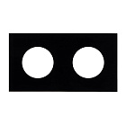 Рамка стеклянная FRM-GLARE-GC-2-BK (Arlight, -) Lednikoff