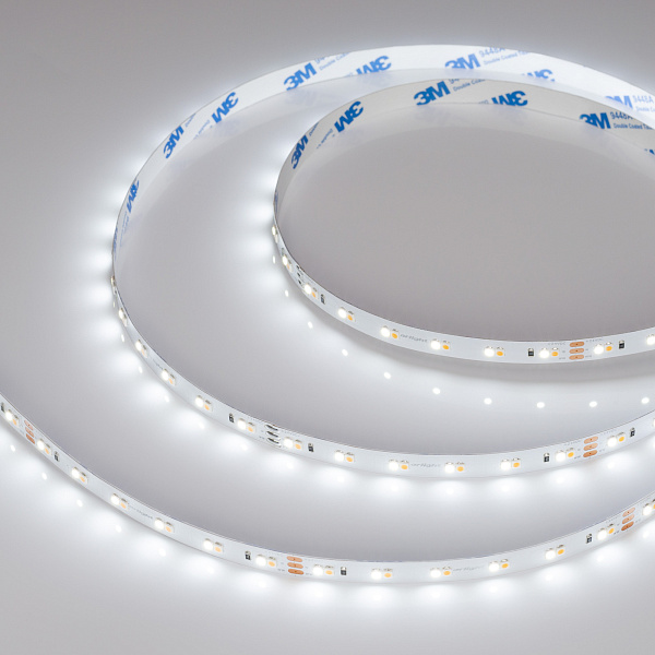 Светодиодная лента RT-A120-10mm 24V White-MIX (9.6 W/m, IP20, 3528, 5m) (Arlight, Изменяемая ЦТ) Lednikoff