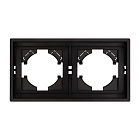 Рамка пластиковая FRM-TENDO-PL-2-BK (Arlight, Черный) Lednikoff
