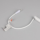 Светодиодная лента герметичная WAVE-SIDE-DOUBLE-B84-16x15mm 24V RGB (10 W/m, IP67, 5m, wire x1) (Arlight, Вывод боковой, 5 лет)