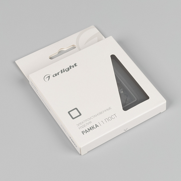 Рамка стеклянная FRM-OMALI-GS-1-GR (Arlight, -) Lednikoff