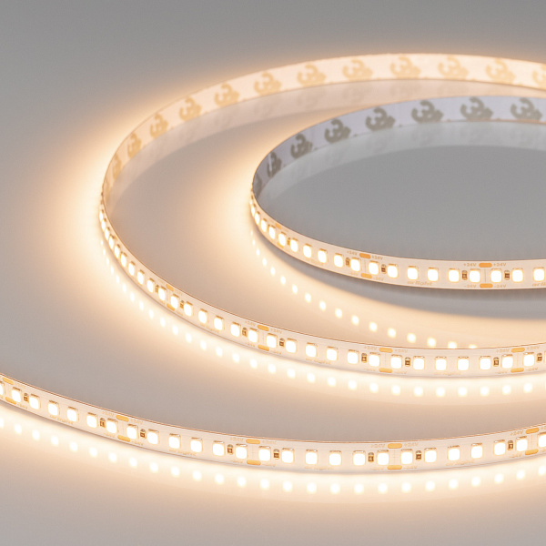 Светодиодная лента UL-A180-8mm 24V Warm3000 (14.4 W/m, IP20, 5m) (Arlight, Открытый) Lednikoff
