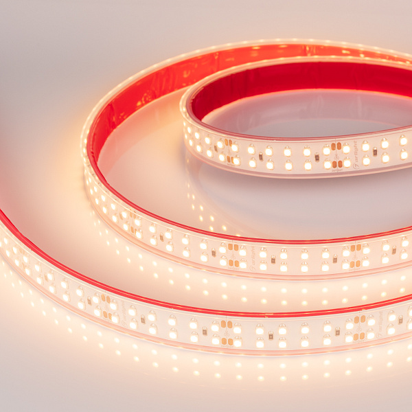 Светодиодная лента RTW 2-5000P 24V Warm2700 2x2 (3528, 1200 LED, LUX) (Arlight, 19.2 Вт/м, IP66) Lednikoff