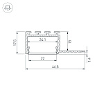 Профиль PLS-F-HIDE-EDGE-2000 (Arlight, Алюминий) Lednikoff