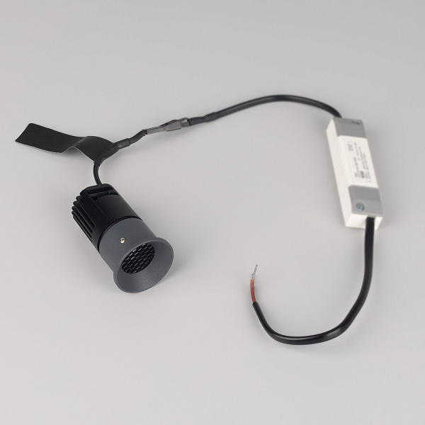 Светильник безрамочный DL-INTRAL-R39-6W Day4000 (Графит RAL7024, 50 deg, 230V) (Arlight, IP20 Металл, 5 лет) Lednikoff