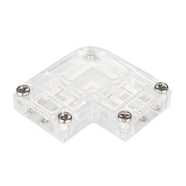 Коннектор угловой для ленты ARL-50000PV (15.5x6mm) прозрачный (Arlight, Пластик) Lednikoff