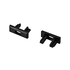 Заглушка для MIC-M черная с отверстием (Arlight, Пластик) Lednikoff