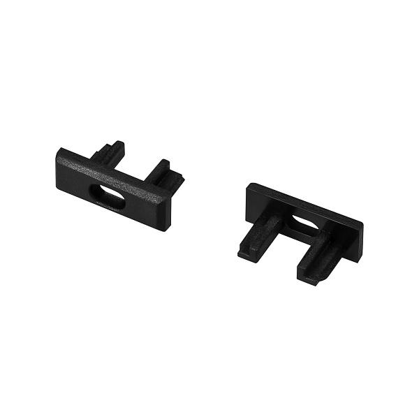 Заглушка для MIC-M черная с отверстием (Arlight, Пластик) Lednikoff