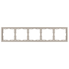 Рамка пластиковая FRM-NOBE-SFPL-5-CA (Arlight, Кашемир) Lednikoff