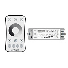 Диммер SMART-DIM-SET-RING (12-24V, 1x8A, ПДУ 2.4G) (Arlight, IP20 Пластик, 5 лет) Lednikoff