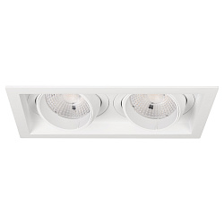 Светильник MS-VORTEX-BUILT-S250x140-2x30W Day4000 (WH-WH, 50 deg, 230V) (Arlight, IP20 Металл, 5 лет)