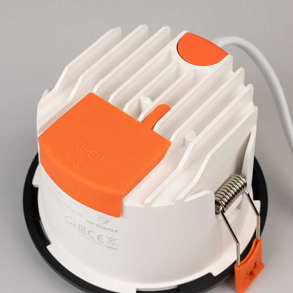 Светильник MS-ALORA-BUILT-R106-9W Day4000-MIX (BK, 40 deg, TRIAC) (Arlight, IP54 Пластик, 3 года) Lednikoff