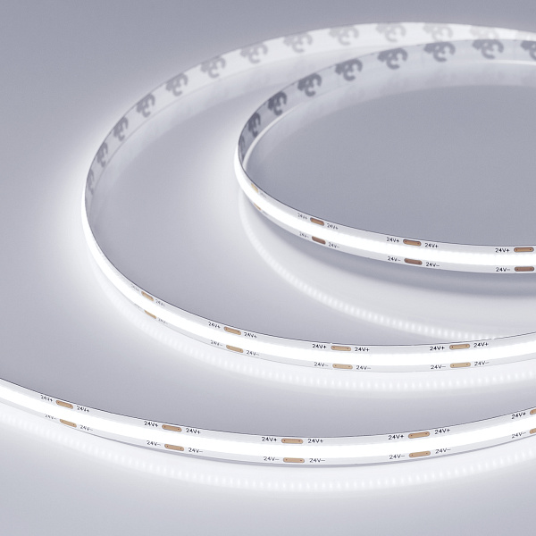 Светодиодная лента COB-X544-8mm 24V White6000 (11.5 W/m, IP20, CSP, 5m) (Arlight, -) Lednikoff