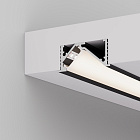 Профиль SL-BEVEL-W32-F-2000 ANOD BLACK (Arlight, Алюминий) Lednikoff