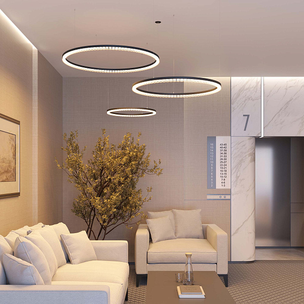 Светильник SP-DIAMOND-R1250-80W Warm3000 (WH, 45 deg, 230V, TRIAC) (Arlight, IP20 Металл, 5 лет) Lednikoff