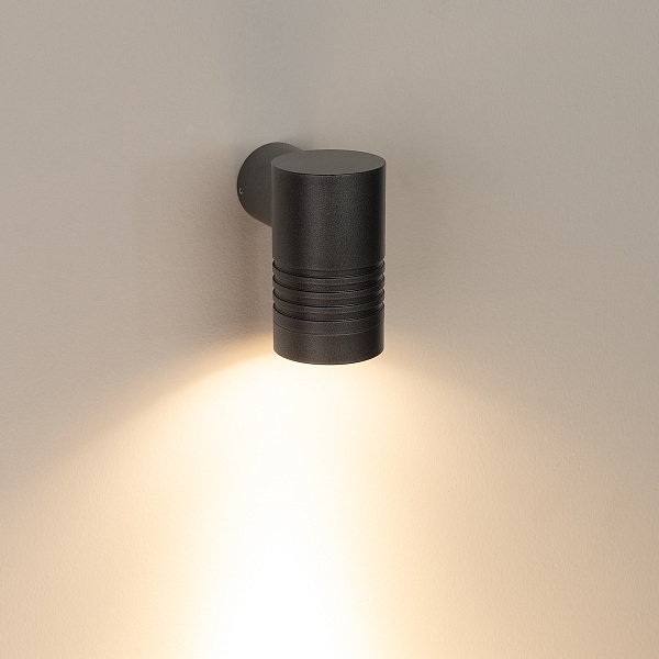 Светильник KT-RAY-WALL-R46-3W Warm3000 (GR, 24 deg, 24V) (Arlight, IP65 Металл, 3 года) Lednikoff
