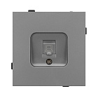 Механизм компьютерной розетки SCT-TENDO-MPC1-PL-GR (RJ-45, CAT6) (Arlight, Графитовый) Lednikoff