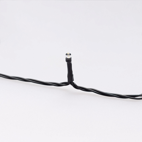 Светодиодная гирлянда Нить Смарт ARD-MOOD-CLASSIC-20000-BLACK-200LED White (230V, 4.7W, Tuya Wi-Fi) (Ardecoled, IP65) Lednikoff