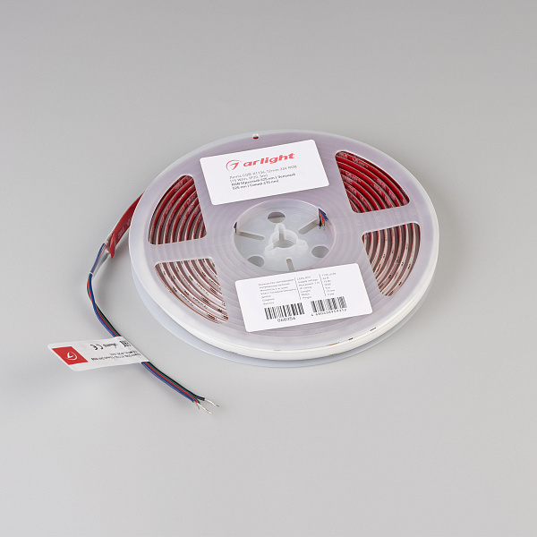 Светодиодная лента COB-X1134-12mm 24V RGB (15 W/m, IP20, 5m) (Arlight, -) Lednikoff