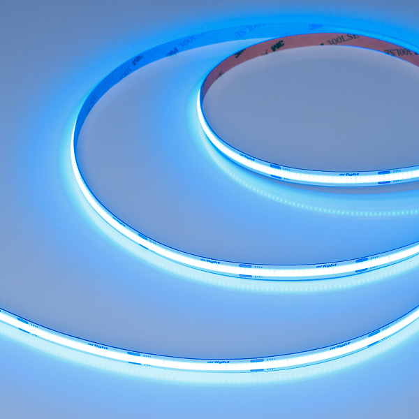 Светодиодная лента COB-X480-8mm 24V Blue (8 W/m, IP20, 5m) (Arlight, -) Lednikoff