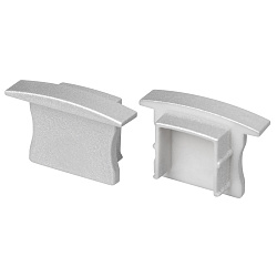 Заглушка LINE-2315-F SILVER глухая (Arlight, Пластик)