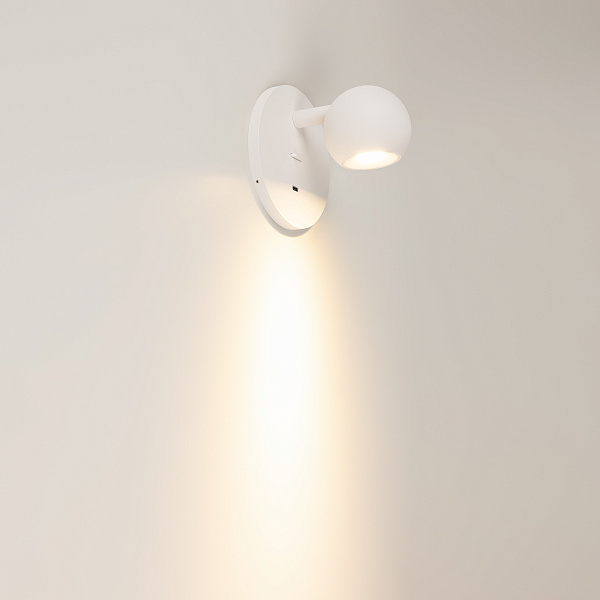 Светильник SP-OTTORI-WALL-CHARGE-6W Warm3000 (WH, 30 deg, 230V, USB-C) (Arlight, IP20 Металл, 3 года) Lednikoff