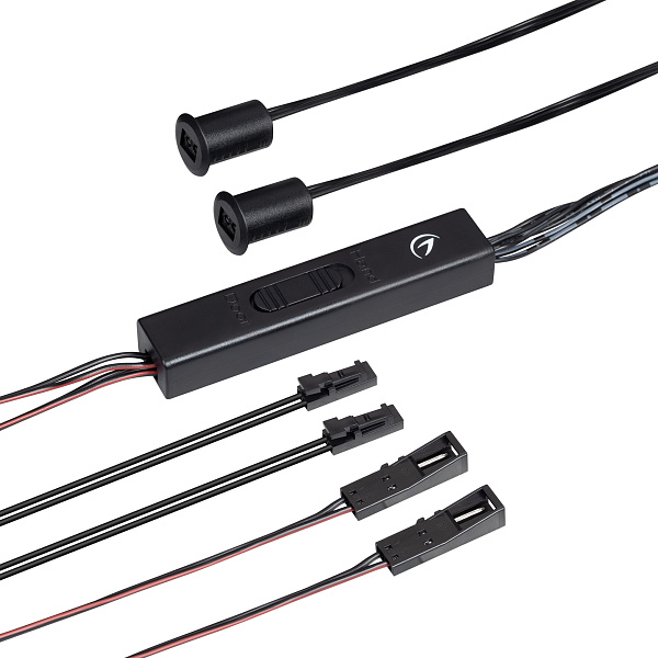 ИК-датчик SR-PRIME-RECESSED-IRD/H-R11-BK (12-24V, 48-96W, DOOR/HAND) (Arlight, IP20 Пластик, 2 года) Lednikoff