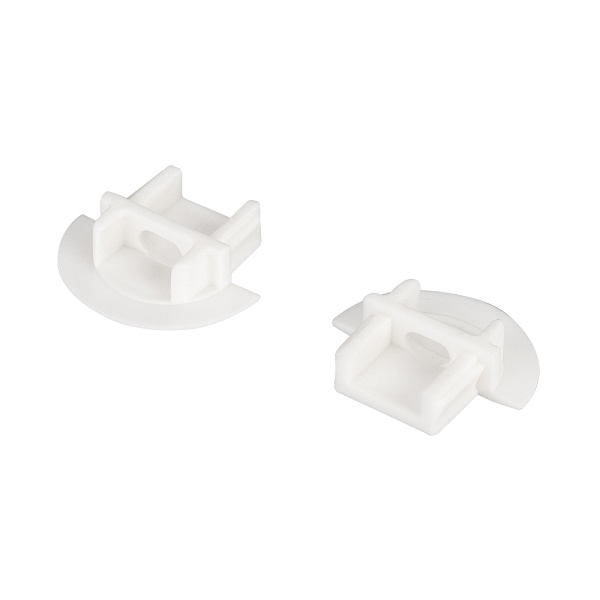 Заглушка для MIC-F белая с отверстием (Arlight, Пластик) Lednikoff