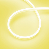 Светодиодная лента герметичная AURORA-PS-A120-12x6mm 24V Yellow (10 W/m, IP65, 2835, 5m) (Arlight, Силикон, 2 года)
