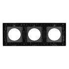 Рамка стеклянная FRM-GLARE-GC-3-BK (Arlight, -) Lednikoff